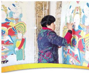 高密扑灰年画：古老的“民间写意画”