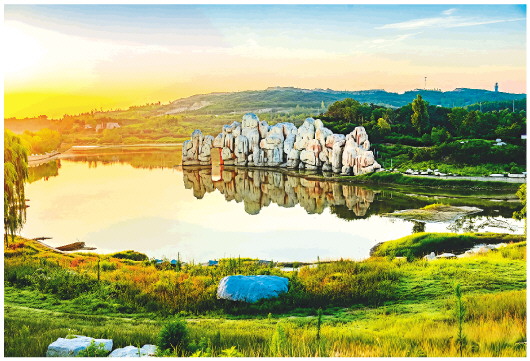 美丽的昌乐河川